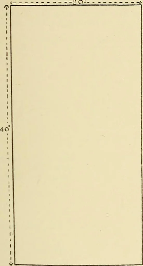 An illustration from Needlework without "specimens": the modern book of school needlework, 1900, leaf 50