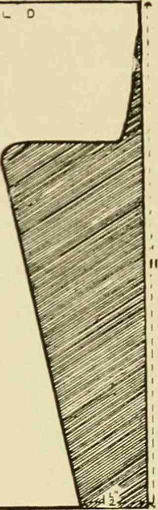 An illustration from Needlework without "specimens": the modern book of school needlework, 1900, leaf 69