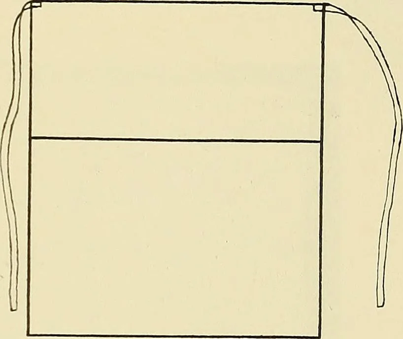 An illustration from Needlework without "specimens": the modern book of school needlework, 1900, leaf 84