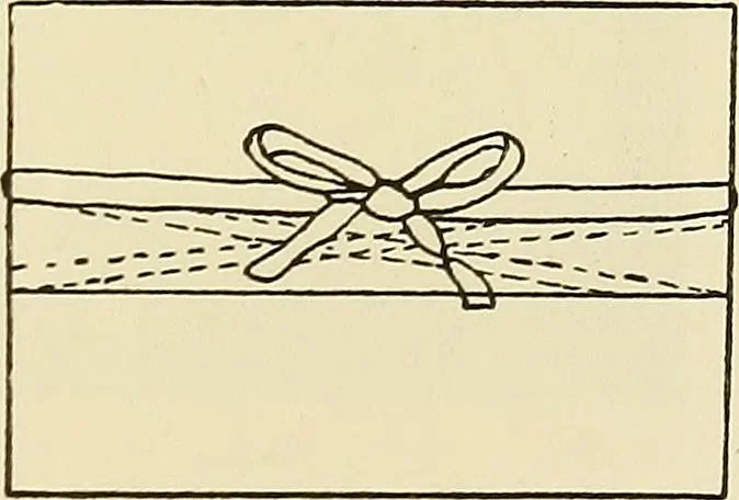 An illustration from Needlework without "specimens": the modern book of school needlework, 1900, leaf 84