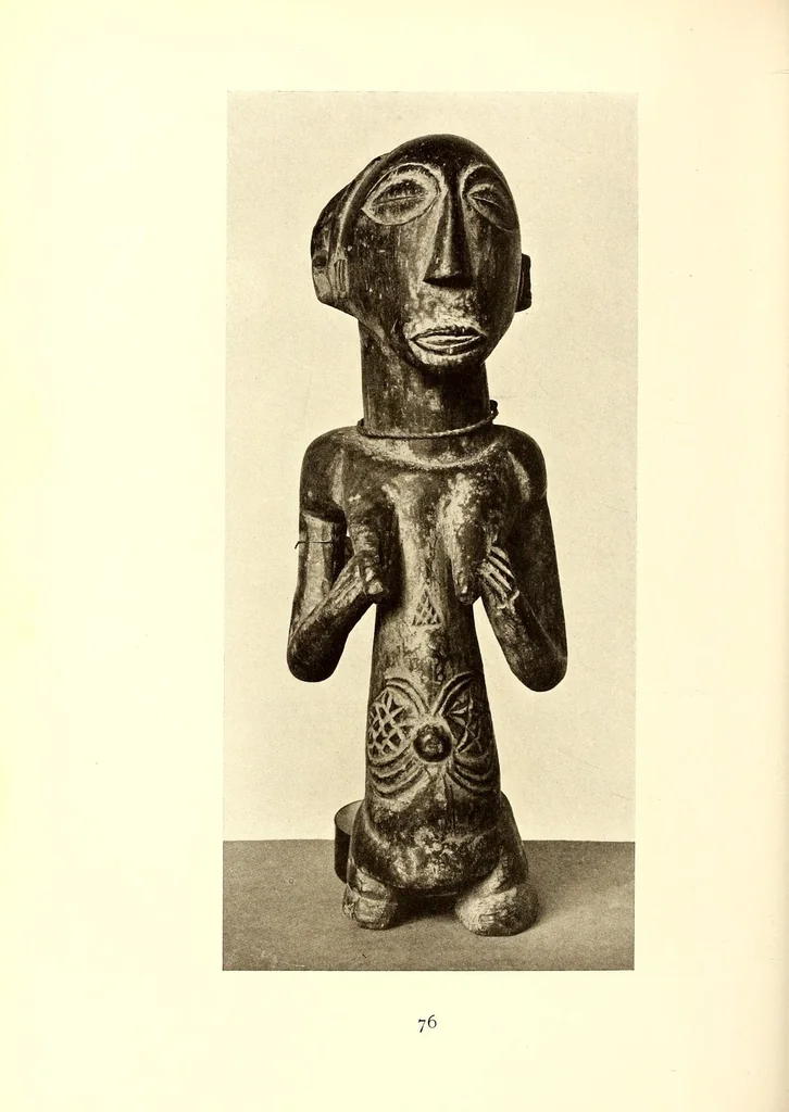 An illustration from Negerplastik, 1915, leaf 116
