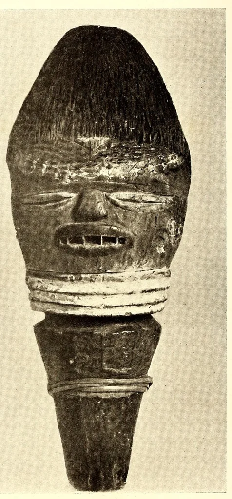 An illustration from Negerplastik, 1915, leaf 146
