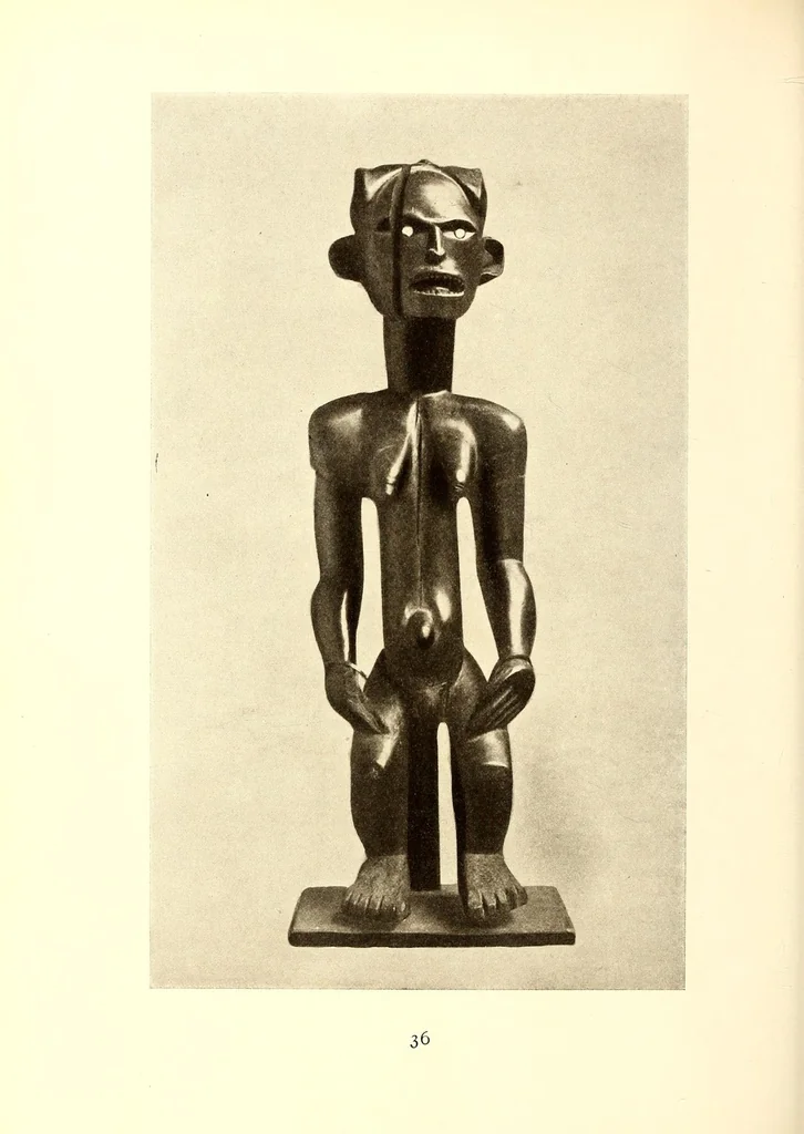 An illustration from Negerplastik, 1915, leaf 76