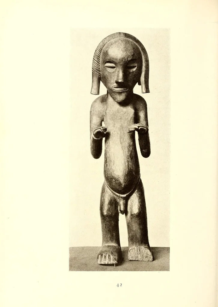 An illustration from Negerplastik, 1915, leaf 82