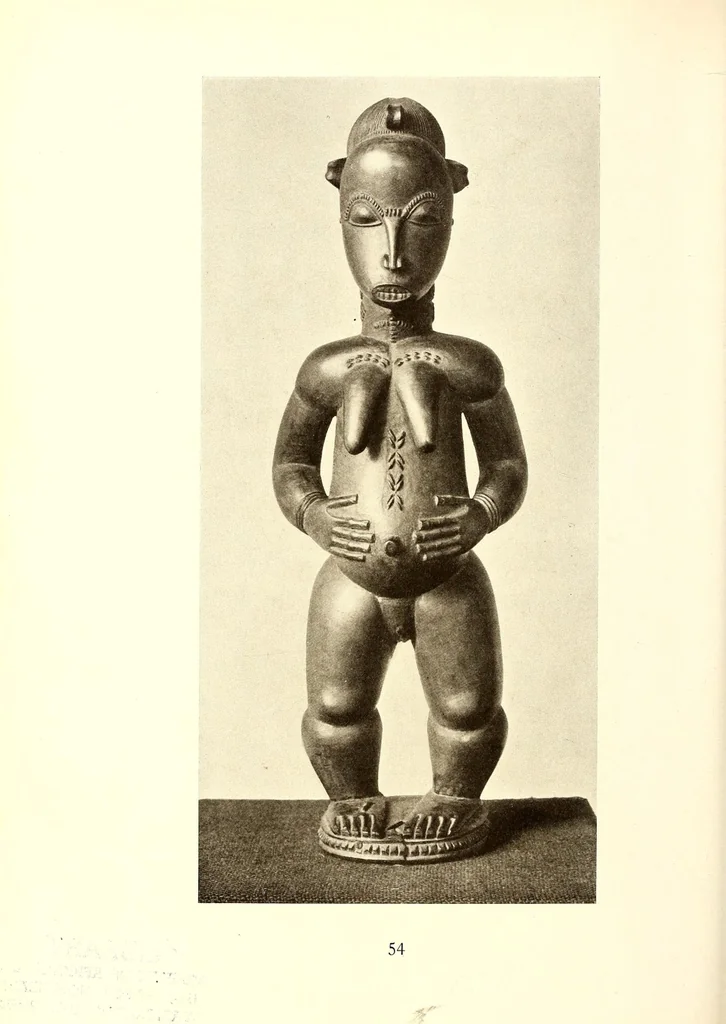 An illustration from Negerplastik, 1915, leaf 94