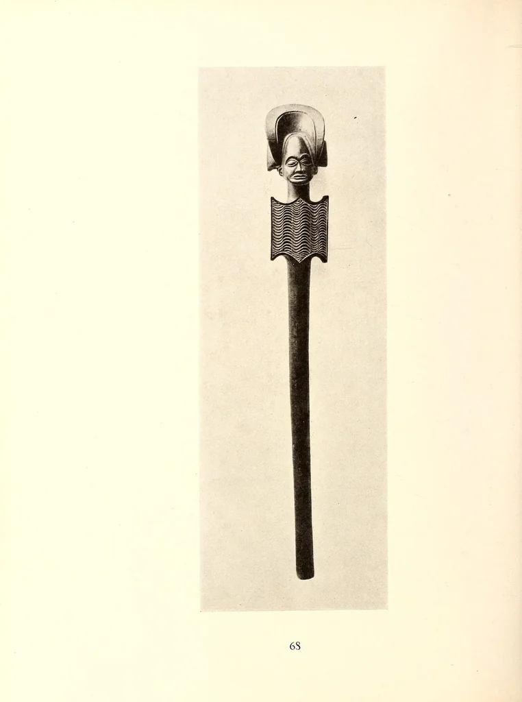 An illustration from Negerplastik, 1920, leaf 106