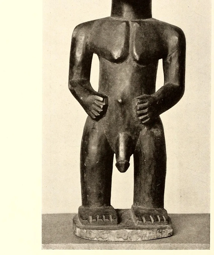 An illustration from Negerplastik, 1920, leaf 118