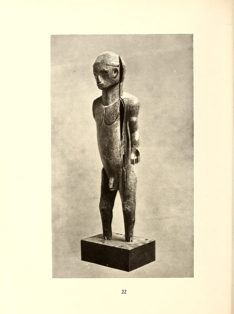 An illustration from Negerplastik, 1920, leaf 60