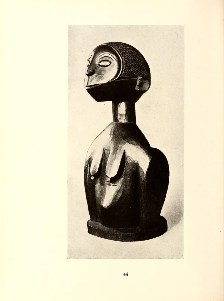 An illustration from Negerplastik, 1920, leaf 82