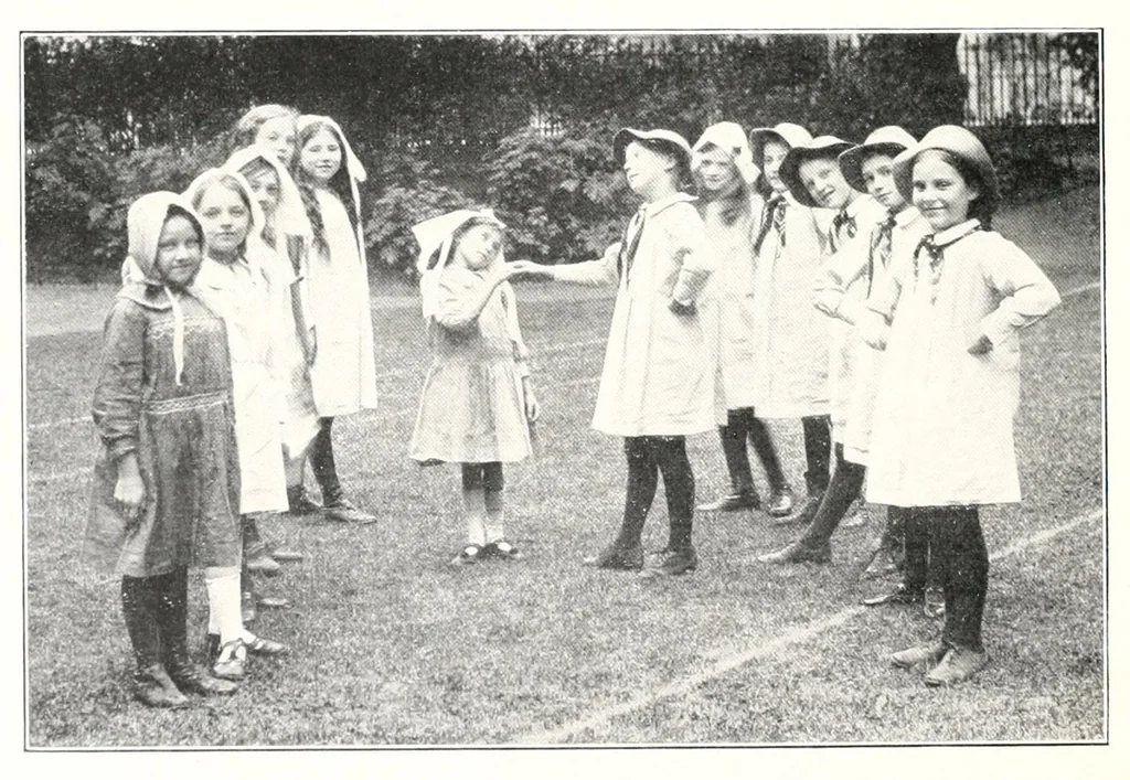 An illustration from Negro folk singing games and folk games of the habitants;, 1914, leaf 26