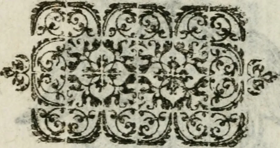 An illustration from Nel condurre la solenne processione del Santissimo Sacramento della chiesa parochiale di S. Maria Mascharella, la Veneranda Compagnia di Sa[n]ta Maria Maddalena, 1627, leaf 6