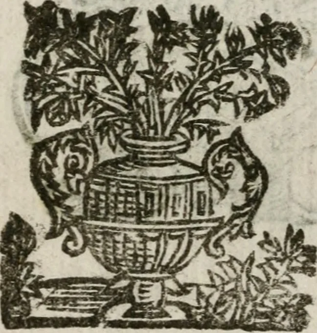 An illustration from Nel condurre la solenne processione del Santissimo Sacramento della chiesa parochiale di S. Maria Mascharella, la Veneranda Compagnia di Sa[n]ta Maria Maddalena, 1627, leaf 8