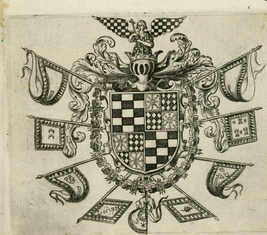 An illustration from Apparato della festività del glorioso S. Giouan Battista : fatto dal fedelisimo popolo napolitano nella venuta dell'Eccellenza del sig. d. Antonio Aluarez di Toledo, vicere nel regno, 1623, leaf 4