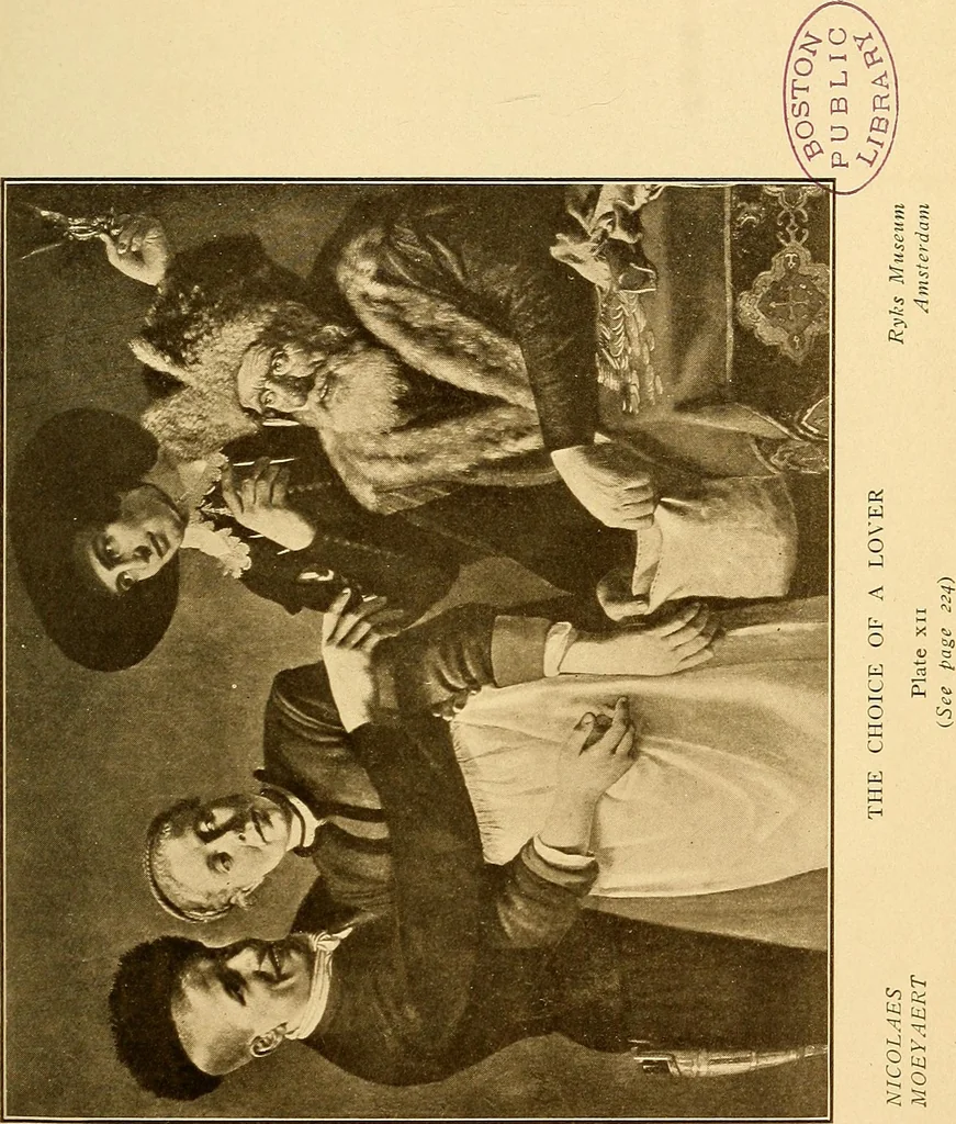 An illustration from The Netherland galleries : being a history of the Dutch school of painting, illuminated and demonstrated by critical descriptions of the great paintings in the many galleries, 1912, leaf 130
