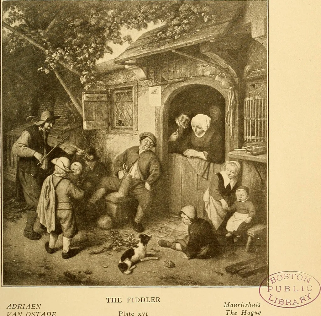 An illustration from The Netherland galleries : being a history of the Dutch school of painting, illuminated and demonstrated by critical descriptions of the great paintings in the many galleries, 1912, leaf 170