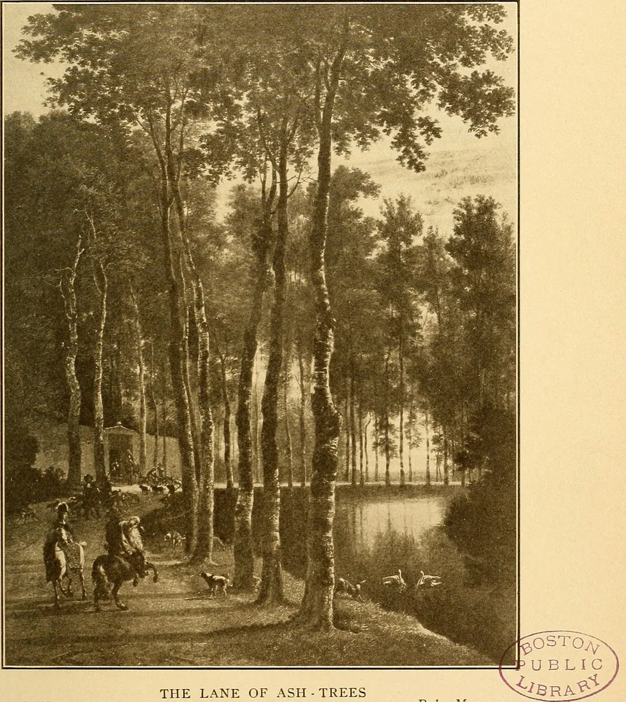 An illustration from The Netherland galleries : being a history of the Dutch school of painting, illuminated and demonstrated by critical descriptions of the great paintings in the many galleries, 1912, leaf 200