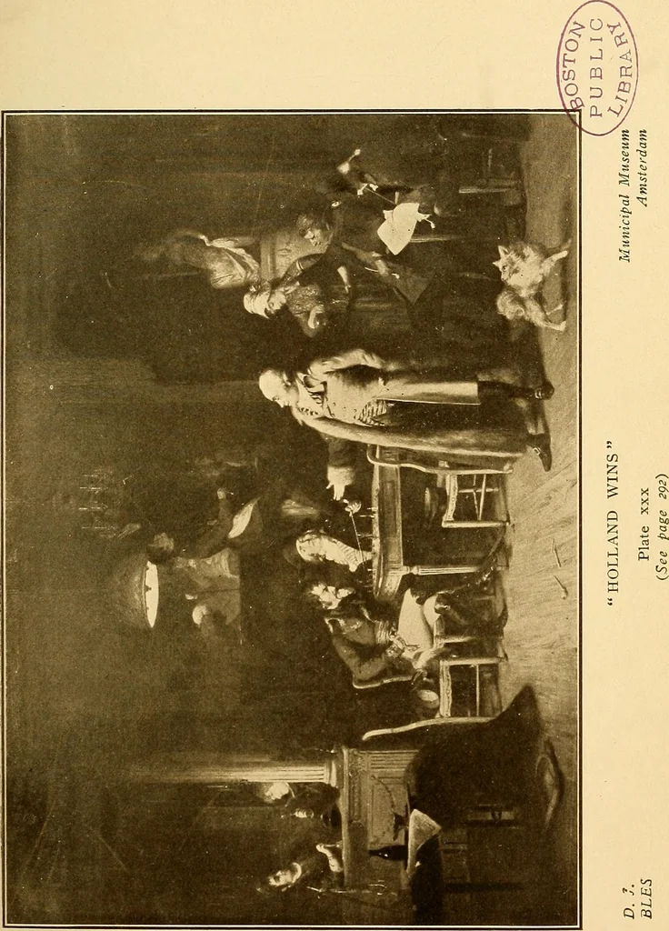 An illustration from The Netherland galleries : being a history of the Dutch school of painting, illuminated and demonstrated by critical descriptions of the great paintings in the many galleries, 1912, leaf 310