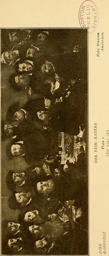 An illustration from The Netherland galleries : being a history of the Dutch school of painting, illuminated and demonstrated by critical descriptions of the great paintings in the many galleries, 1912, leaf 58