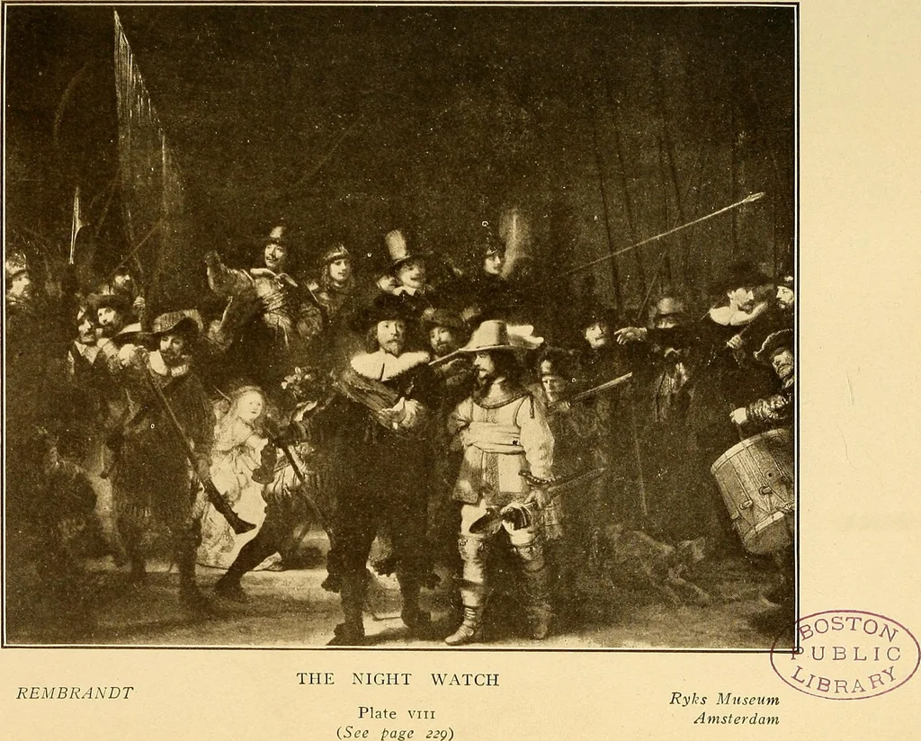 An illustration from The Netherland galleries : being a history of the Dutch school of painting, illuminated and demonstrated by critical descriptions of the great paintings in the many galleries, 1912, leaf 88
