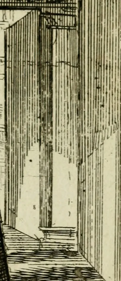 An illustration from Nette afbeeldingen der eyge dragten van alle geestelyke orders : nevens een korte aantekening van haar begin, instelders, en bevestiging, 1688, leaf 104