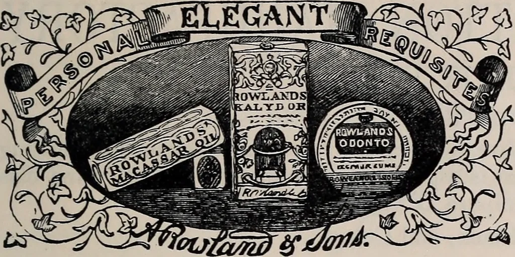 An illustration from The netting book for guipure d'art, &c.., 1879, leaf 30