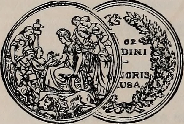 An illustration from The netting book for guipure d'art, &c.., 1879, leaf 31