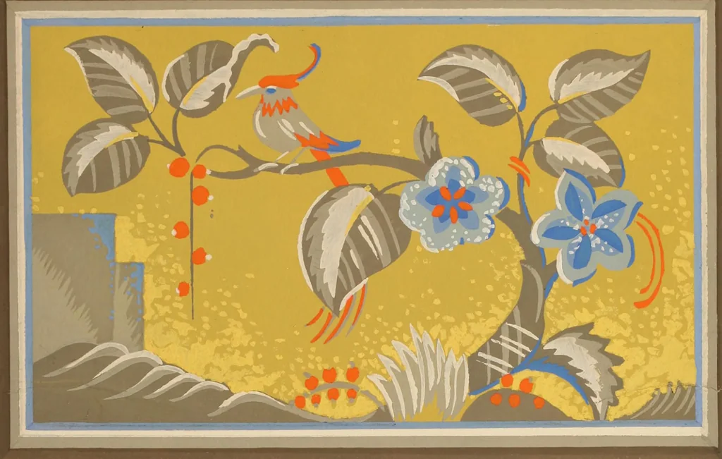 An illustration from Neudeutsche-Dekoration, 1900, leaf 10