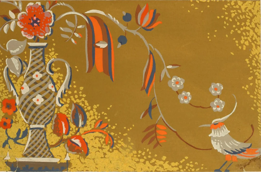 An illustration from Neudeutsche-Dekoration, 1900, leaf 10