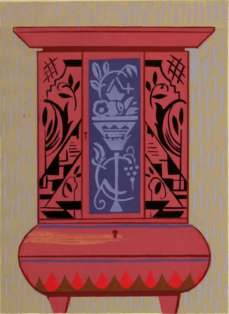 An illustration from Neudeutsche-Dekoration, 1900, leaf 4