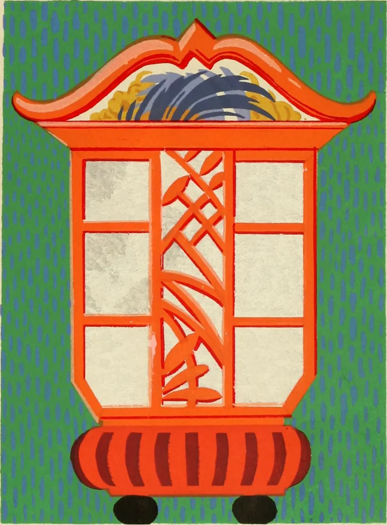 An illustration from Neudeutsche-Dekoration, 1900, leaf 4