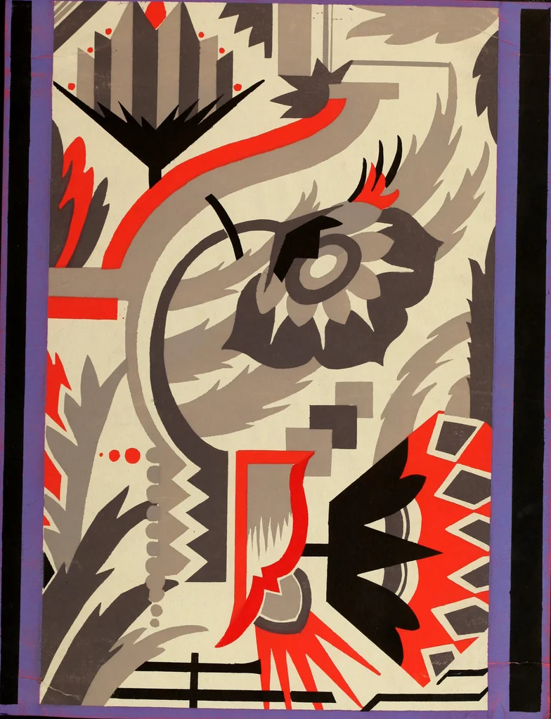 An illustration from Neudeutsche-Dekoration, 1900, leaf 8