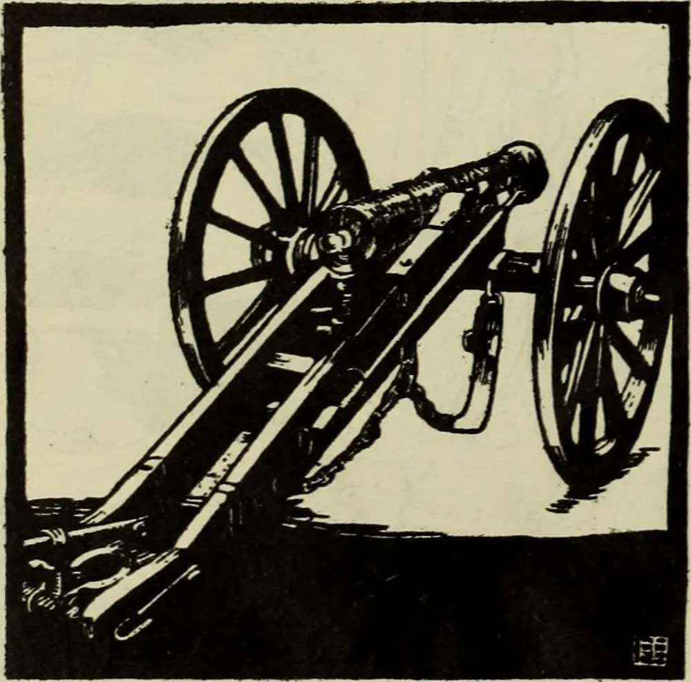 An illustration from Neue deutsche Buchillustration, 1915, leaf 19