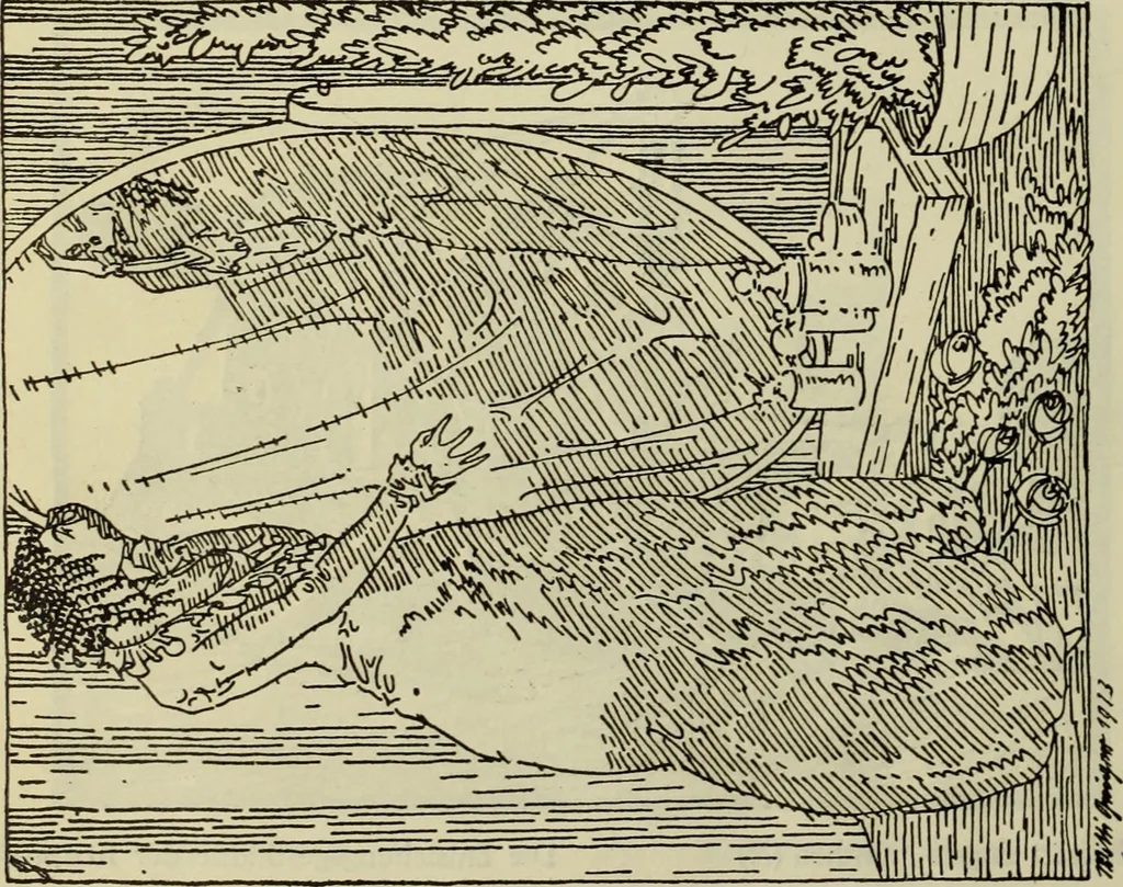 An illustration from Neue deutsche Buchillustration, 1915, leaf 21