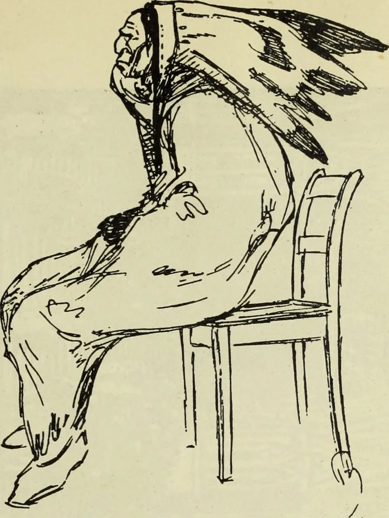 An illustration from Neue deutsche Buchillustration, 1915, leaf 24