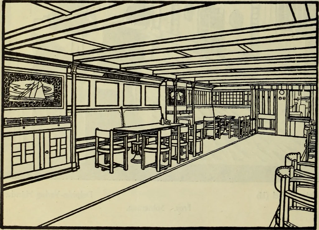 An illustration from Neue deutsche Buchillustration, 1915, leaf 35