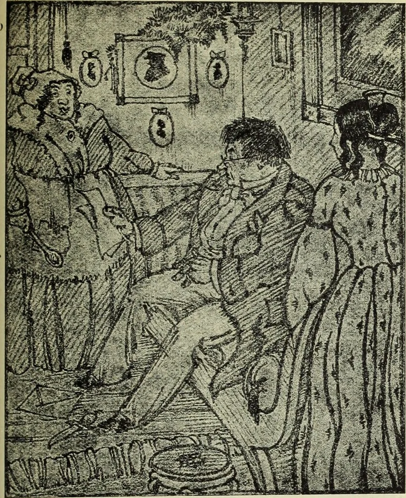 An illustration from Neue deutsche Buchillustration, 1915, leaf 36