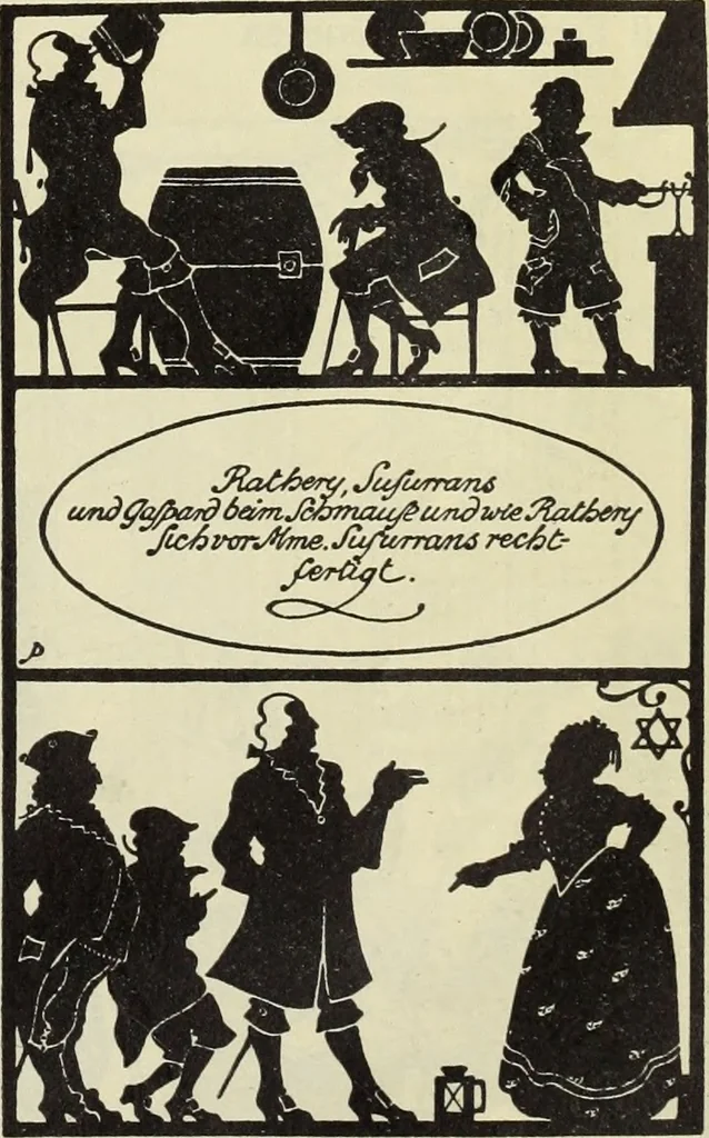 An illustration from Neue deutsche Buchillustration, 1915, leaf 36