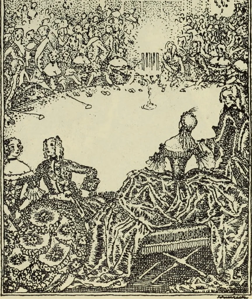 An illustration from Neue deutsche Buchillustration, 1915, leaf 42