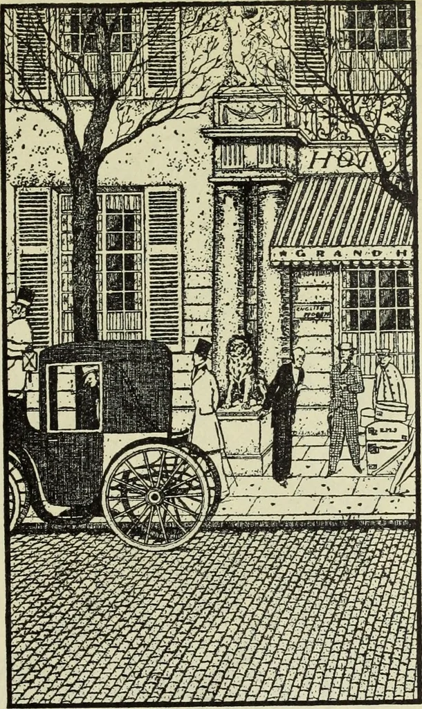 An illustration from Neue deutsche Buchillustration, 1915, leaf 44