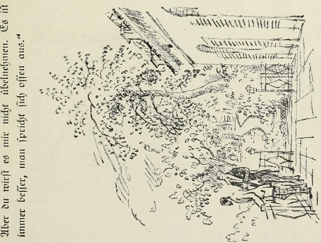 An illustration from Neue deutsche Buchillustration, 1915, leaf 54