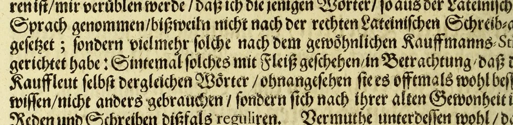 An illustration from Neu-eingerichtete Material-Kammer: : das ist, Gründliche Beschreibung aller fürnehmsten Materialien und Specereyen, so wohl auch andrer guter und gemeiner Waaren, woher solche den Ursprung nehmen, wie sie zu erkennen, gut zu behalten, und endlich die Prob derselben darauf zu machen, umb zu sehen, ob solche verfälscht und wie die Verfälschung darinnen zu mercken sey. Samt einer Erklärung: der chimischen, medicinischen, metallinischen, mineralischen und andere Characteren, was nehmlich solche für Bedeutungen insich halten. Wobey angehängt ein aussführlicher Bericht des Walfisch-Fanges in der nordischen Landen, dessgleichen niemals also in Teutscher Sprach beschrieben worden; und hernach eine kurtze Revision oder Wiederholung meines in An. 1662. aussgegangenen Buchhaltens, darinnen nicht allein meist alle Puncten besser erklärt und erläutert; sondern auch an vielen Orten vermehret, dazu ein und anders, welches vorhero nicht also beschrieben gewesen, anjetzo aber besser und deutlicher vorgestellet wird. Zuvor niemals also in Druck ausgegangen. Allen Liebhabern der Handlungen und Kauffmannschafften zum besten, mit guten Nutz und Frommen eingerichtet, 1672, leaf 18