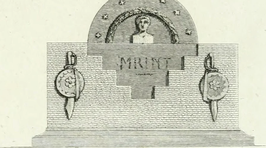 An illustration from Neues Ideen-magazin für Liebhaber von Gärten, englischen Anlagen und für Besitzer von Landgütern, 1806, leaf 18