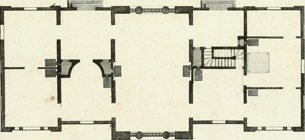 An illustration from Neues Ideen-magazin für Liebhaber von Gärten, englischen Anlagen und für Besitzer von Landgütern, 1806, leaf 20