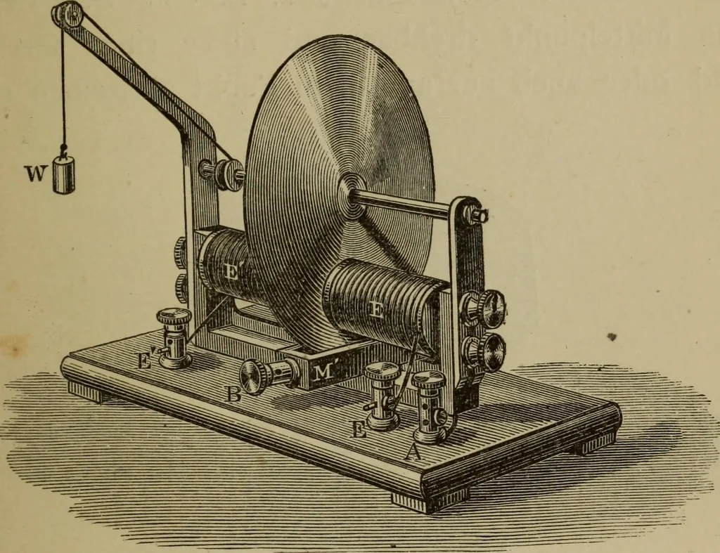 An illustration from Neueste Anschauungen über Elektricität, 1896, leaf 200