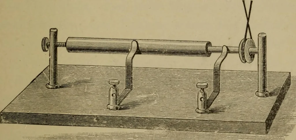 An illustration from Neueste Anschauungen über Elektricität, 1896, leaf 210