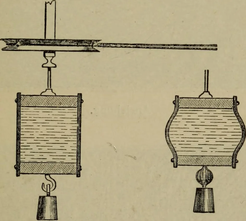 An illustration from Neueste Anschauungen über Elektricität, 1896, leaf 244