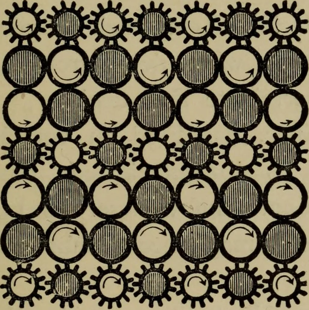 An illustration from Neueste Anschauungen über Elektricität, 1896, leaf 280