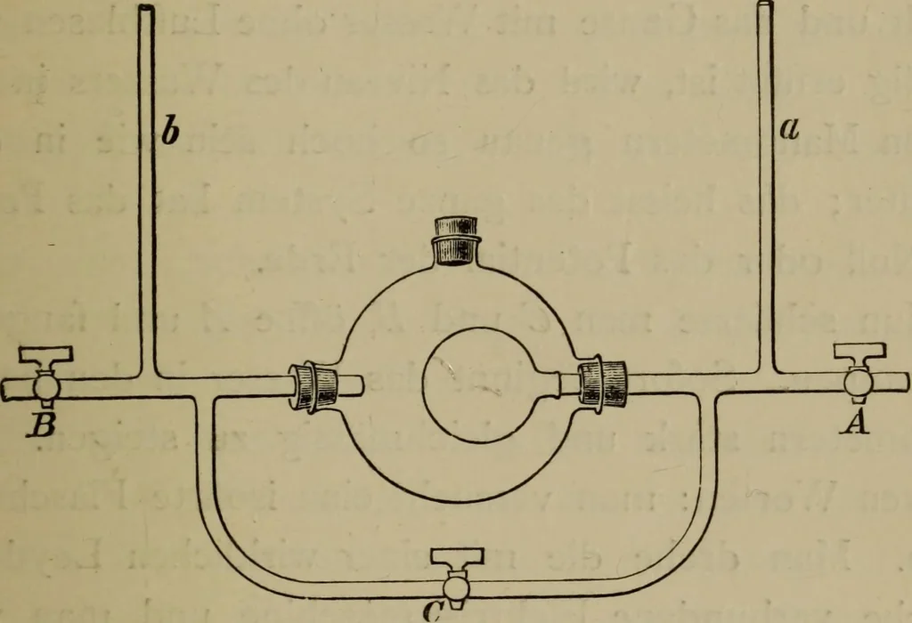 An illustration from Neueste Anschauungen über Elektricität, 1896, leaf 90