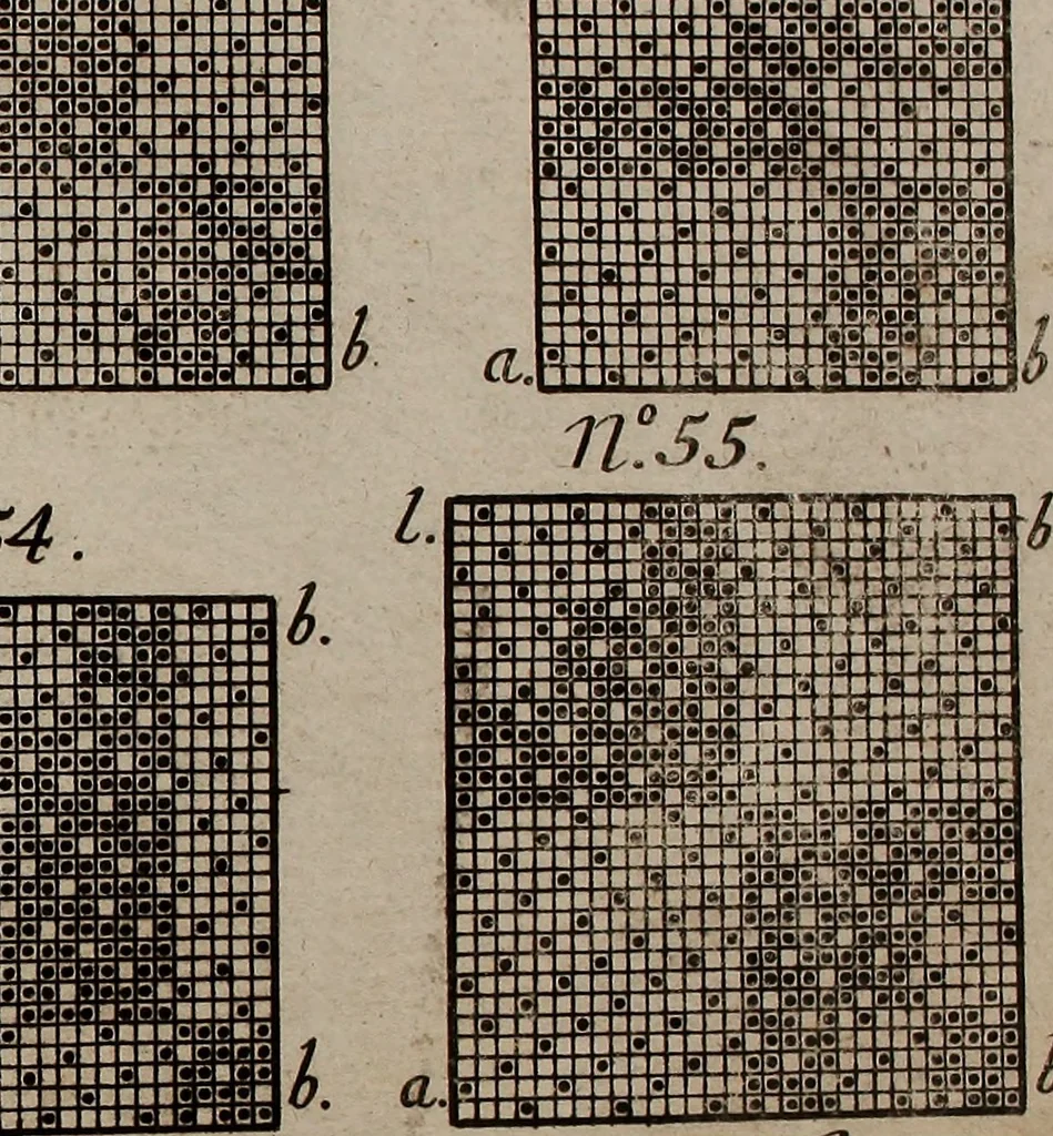 An illustration from Neues Weberbild: und Musterbuch... zur Beförderung der edlen Leinen- und Bildweberkunst .., 1771, leaf 146