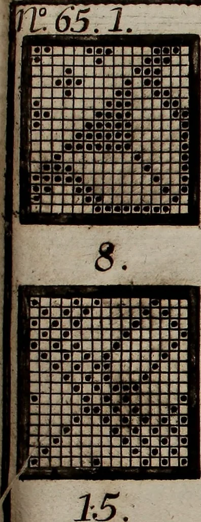 An illustration from Neues Weberbild: und Musterbuch... zur Beförderung der edlen Leinen- und Bildweberkunst .., 1771, leaf 156
